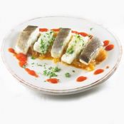 BACALAO ENCEBOLLADO CON TOMATE