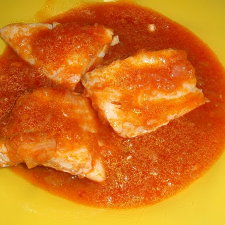 Bacalao con tomate en Thermomix