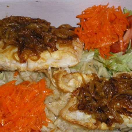 Bacalao portugués al estilo de Valença do Miño