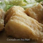 Bacalao frito en su punto de sal.