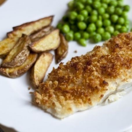 Crujiente de bacalao al horno