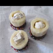 Bocaditos de Banana Split - Paso 1