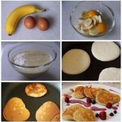 Tortitas de plátano muy fáciles
