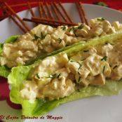 BARQUITAS DE LECHUGA CON POLLO