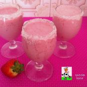 Batido de fresas