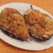 Berenjena gratinada rellena