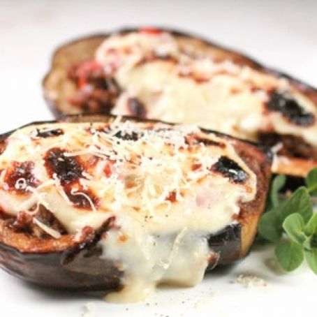 Berenjenas rellenas de carne