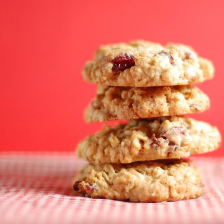 Galletas caseras de arándanos y chocolate blanco