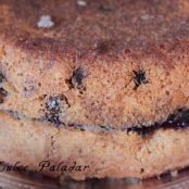 Tarta de arándanos en infusión de  frutos rojos - Paso 1