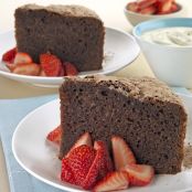 Bizcocho de yogur de chocolate