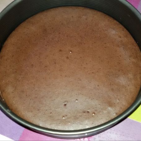 Bizcocho de chocolate sin azúcar