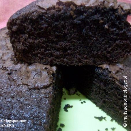 Bizcocho de colacao sin huevos