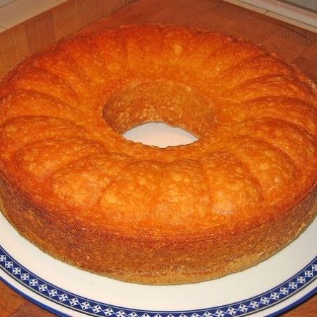 Bizcocho de limón esponjoso