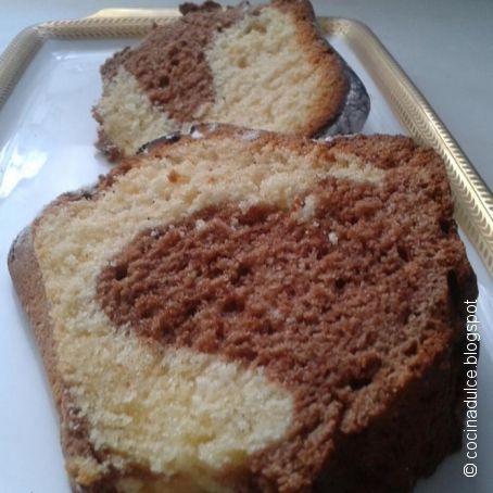 Bizcocho mármol 2