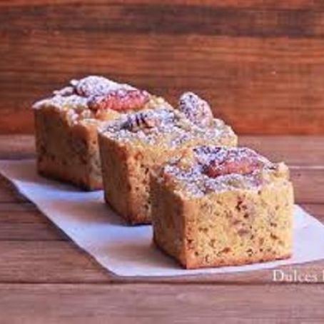 Bizcocho de café con nueces