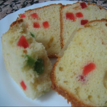 BIZCOCHO DE YOGUR Y FRUTAS