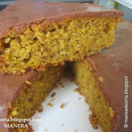 Bizcocho de zanahorias y almendras