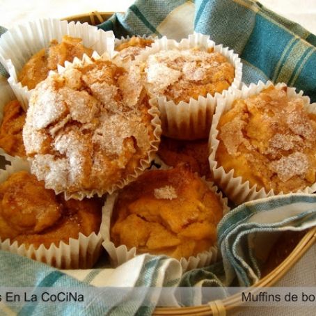 magdalenas de boniato y canela