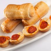 Bollos preñaos de chorizo