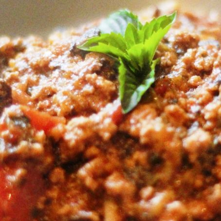 Nachos con bolognesa