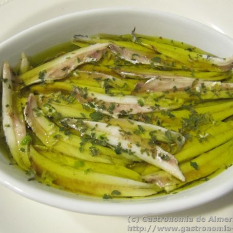 Boquerones con vinagre