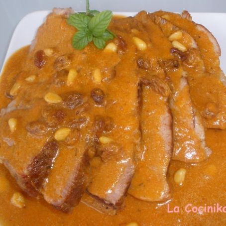 Braseado de cabezada de cerdo