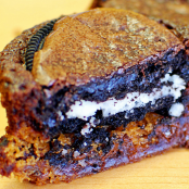 Brownie de oreo