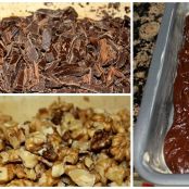 Brownie de chocolate con nueces fácil - Paso 1