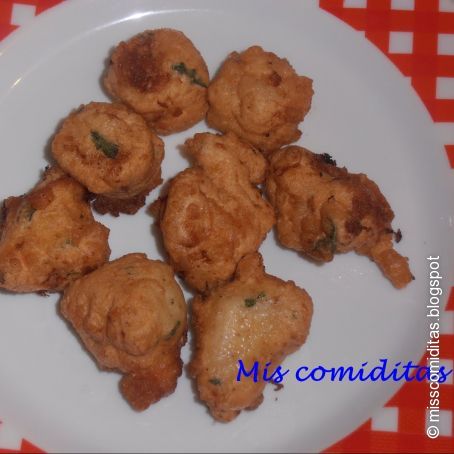 BUÑUELOS DE PESCADO