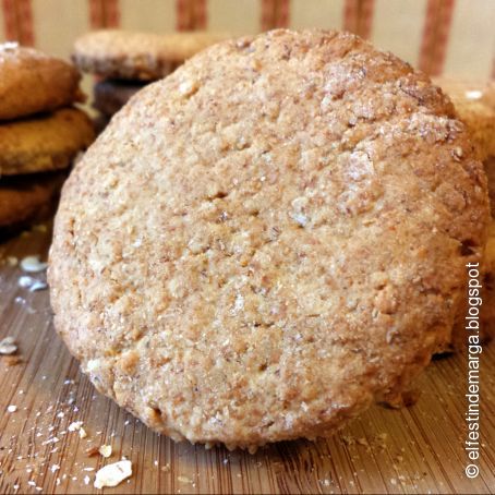 Galletas veganas de avena