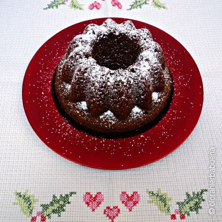 Bundt cake de zanahorias y nueces