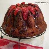 Bundt cake de fresas en Thermomix