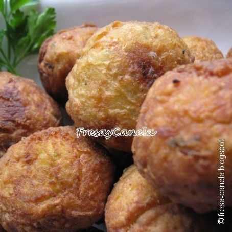 Buñuelos de Bacalao