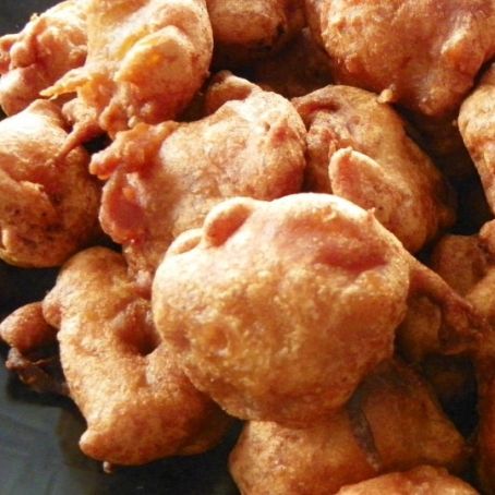 Buñuelos sin huevo dulces o salados