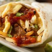 Burritos con chorizo