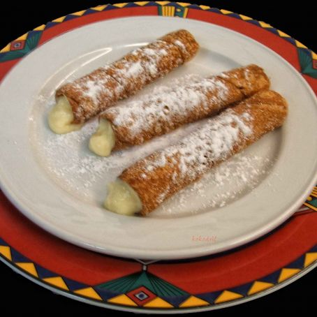 Cañas rellenas