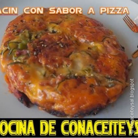 Calabacin con sabor a Pizza