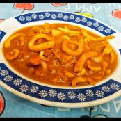 Calamares en salsa americana