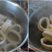 Calamares en salsa a la malagueña - Paso 2