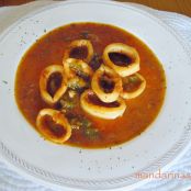 Calamares en salsa a la malagueña