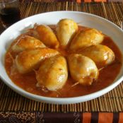 Calamares rellenos de jamón