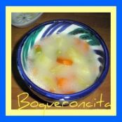 Caldo de pollo y verduras con Thermomix