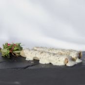 Canalones de pato con trufa de invierno y queso Urgèlia