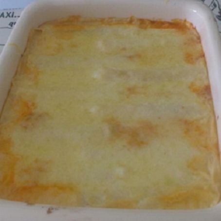 Canelones de atún