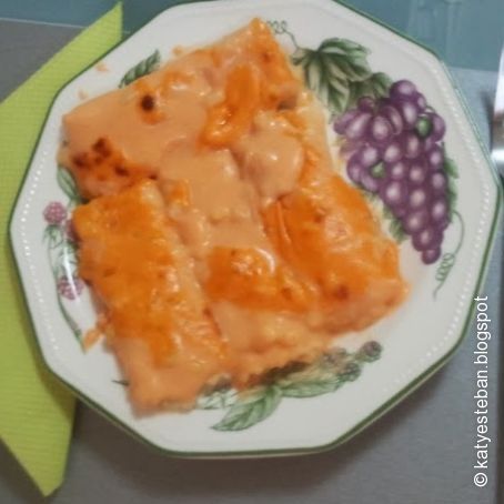 Canelones de calabacín