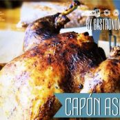 Capón asado con cinco especias