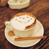 Cappuccino/Chocolate caliente+café/Café frappé/frappuccino - Paso 1