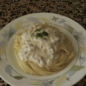 Tallarines a la carbonara