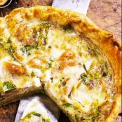 Quiche de puerros