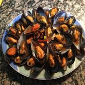 Mejillones en salsa